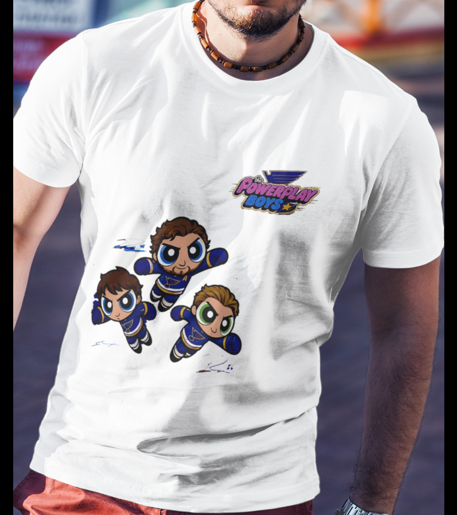 Powerplay Boys St. Louis Blues Thomas Neighbours Broberg T-Shirt