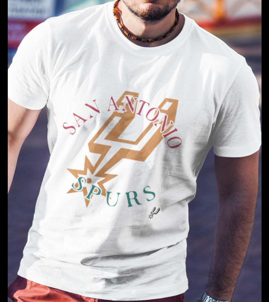 San Antonio Spurs Stadium Essentials Cocoon Spurs Basketball T-Shirt