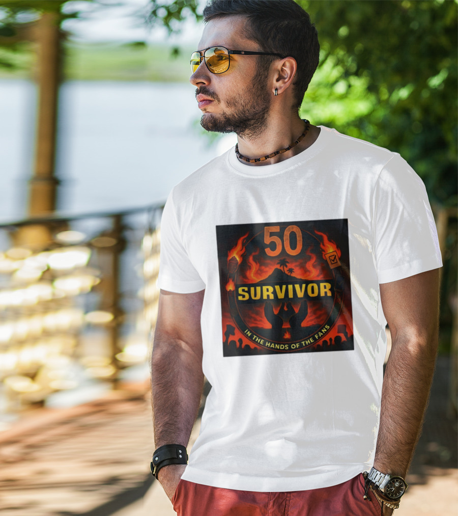 Survivor 50 Season Outwit Outplay Outlast In The Hands Of The Fans T-Shirt