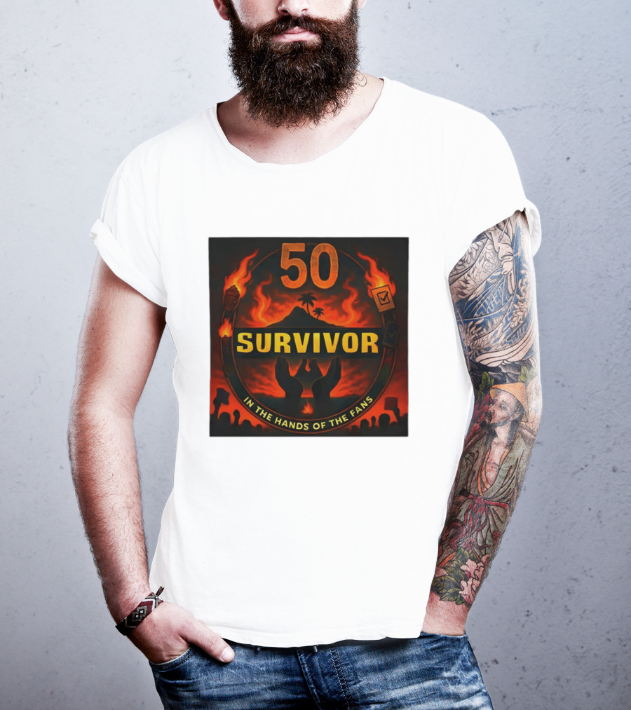 Survivor 50 Season Outwit Outplay Outlast In The Hands Of The Fans T-Shirt