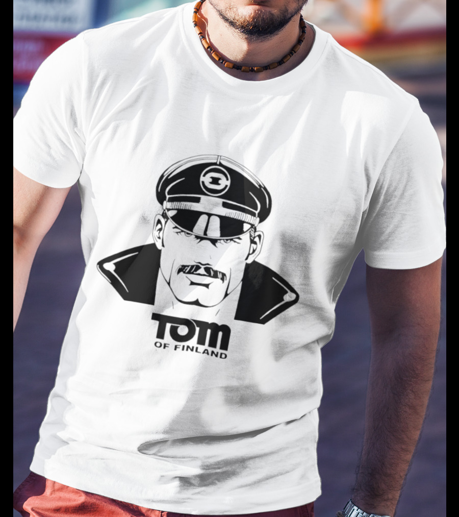 Tom Of Finland Leather Dude Gay Leathermen Queer LGBT T-Shirt