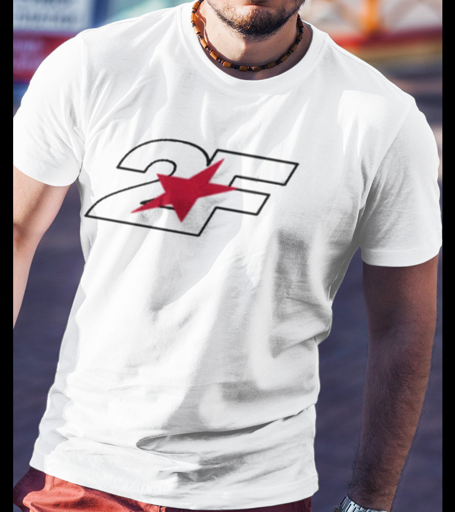 Two Friends 2F Red Star T-Shirt