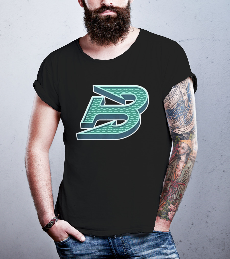 Boston Fleet Stadium Essentials Club Level B Wave T-Shirt