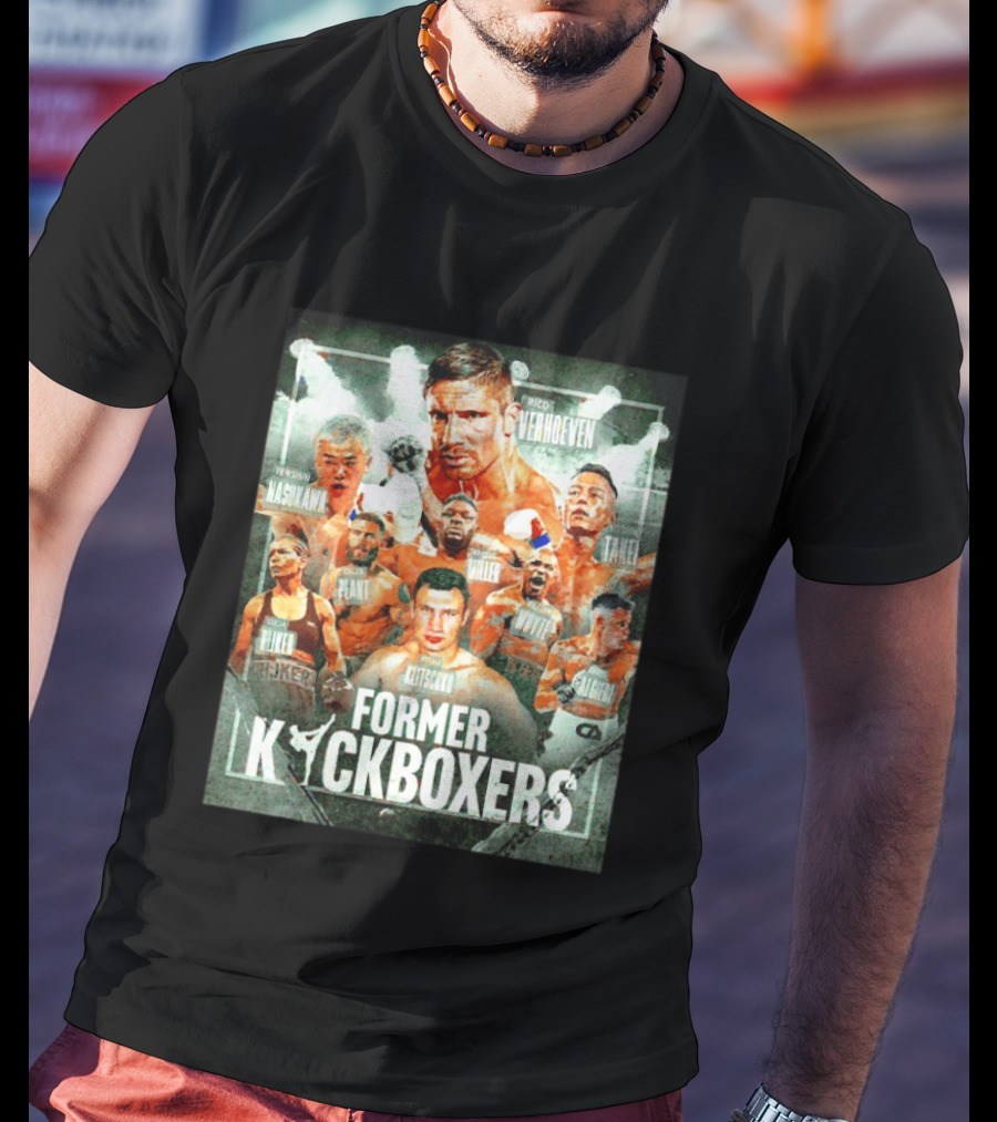 Rico Verhoeven Tenshin Nasukawa Yoshiki Takei Historic Kickboxing Legends T-Shirt