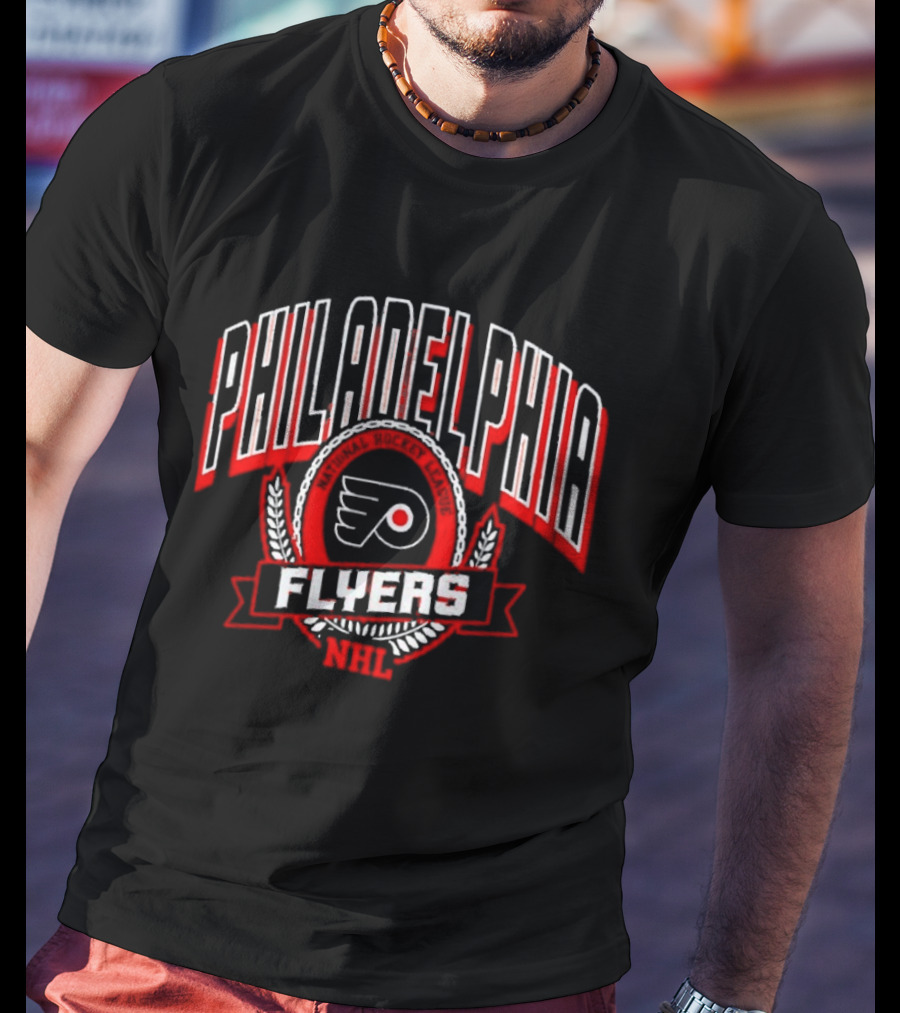 Philadelphia Flyers NHL League Red And White T-Shirt