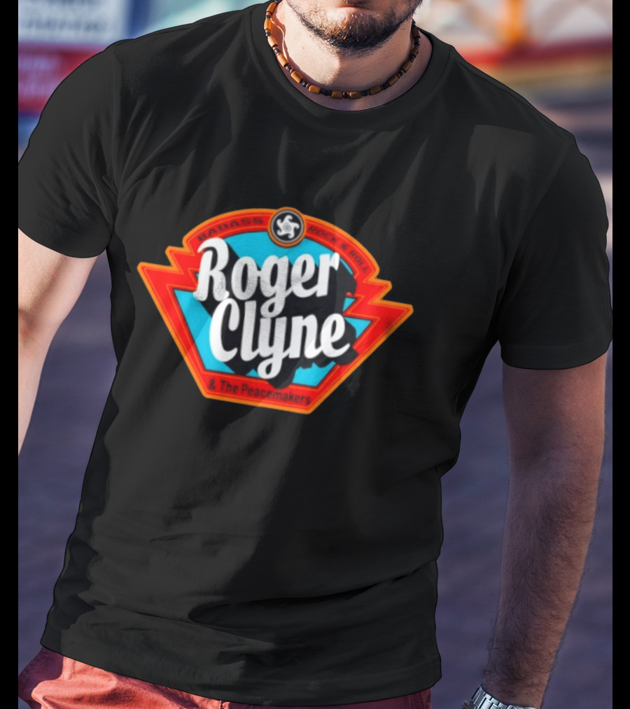 Roger Clyne & The Peacemakers Badass Rock & Roll T-Shirt