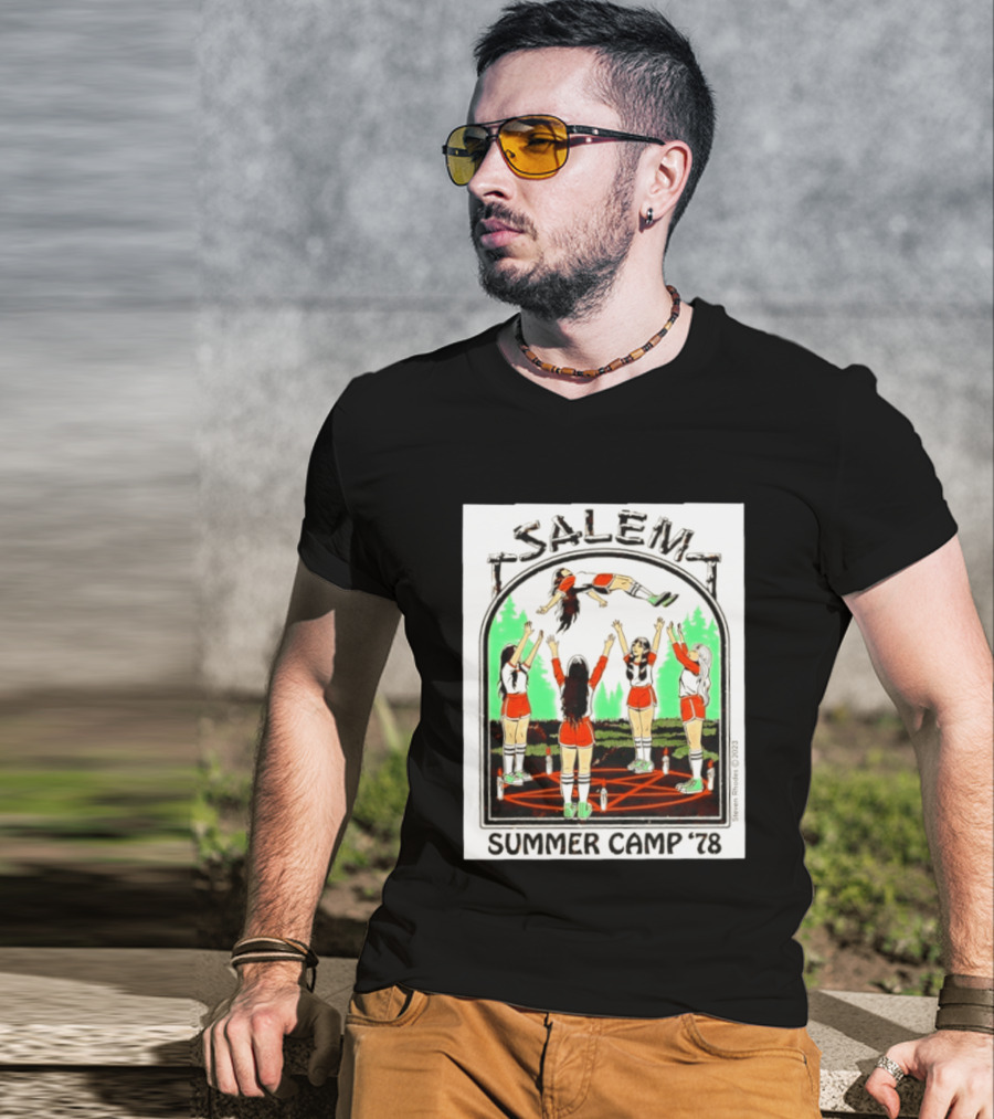 Salem Summer Camp '78 Ritual With Girls In Red And White Outfits T-Shirt