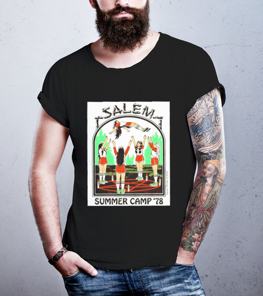 Salem Summer Camp '78 Ritual With Girls In Red And White Outfits T-Shirt