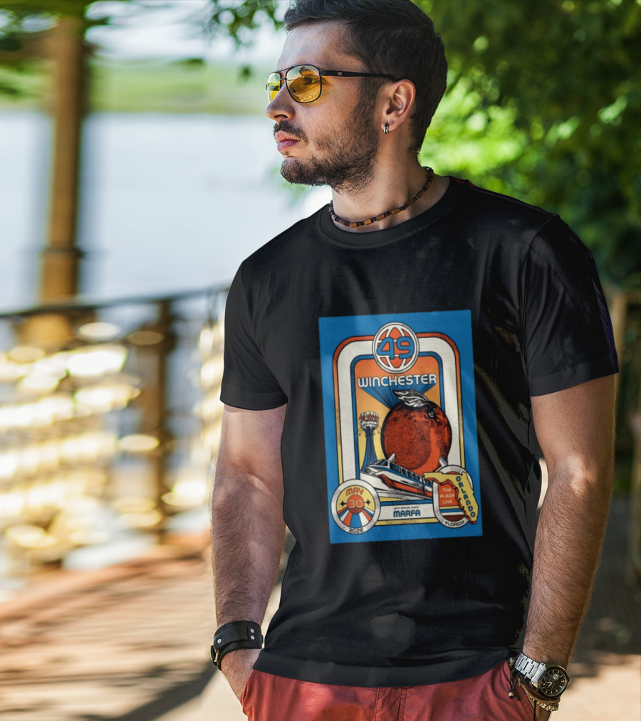 49 Winchester Orlando May 30 2026 Plaza Live Florida Special Guest Marfa T-Shirt