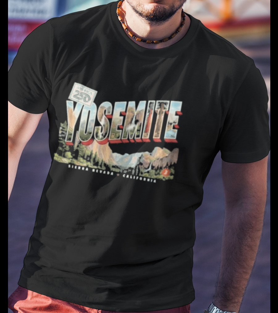 Yosemite Scenic Wonders America's National Parks Richer Nevada California T-Shirt