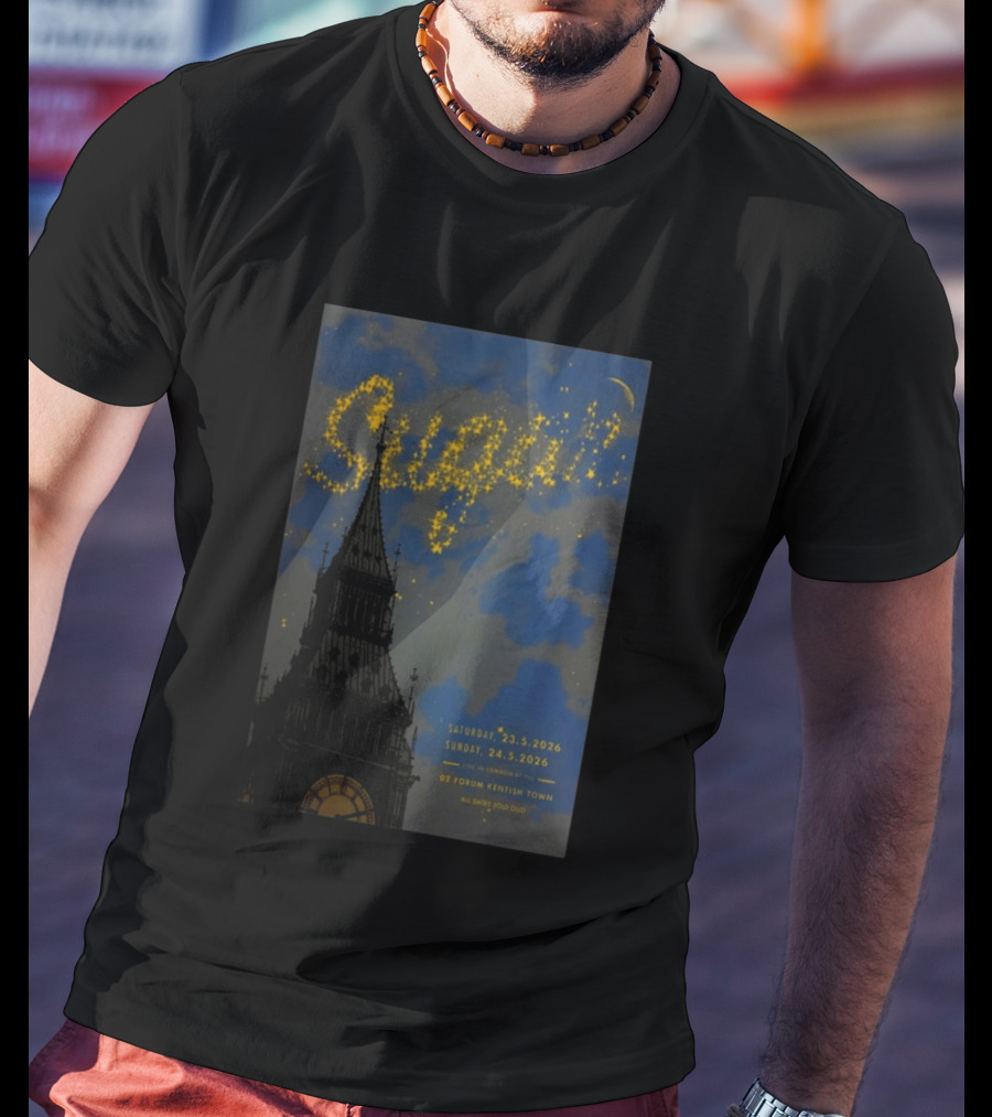 SUGAR Love You Even Still Tour 2026 Bob Mould London O2 Forum Kentish Town T-Shirt