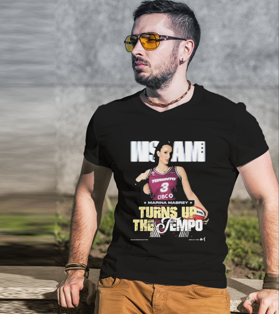 Slam 262 Marina Mabrey Toronto 3 CIBC Turns Up The Tempo T-Shirt