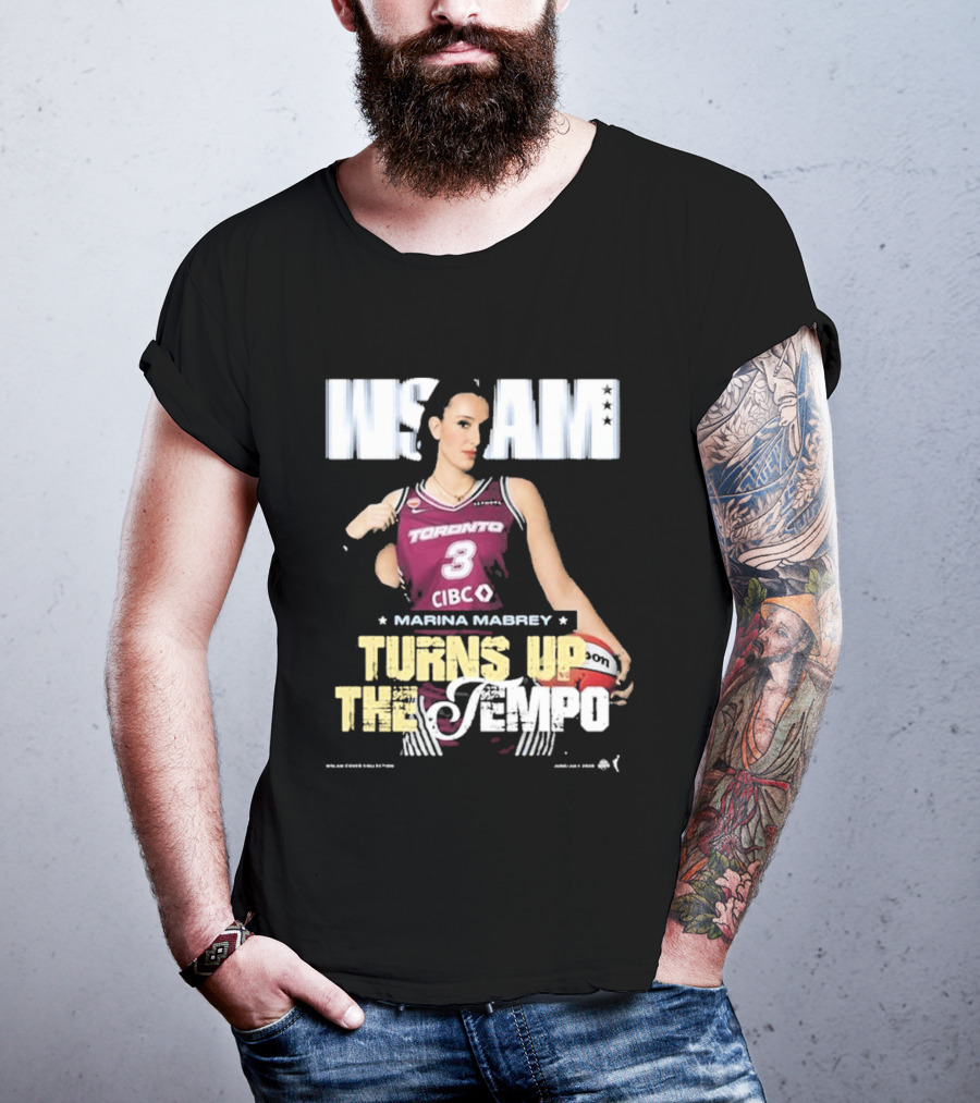 Slam 262 Marina Mabrey Toronto 3 CIBC Turns Up The Tempo T-Shirt
