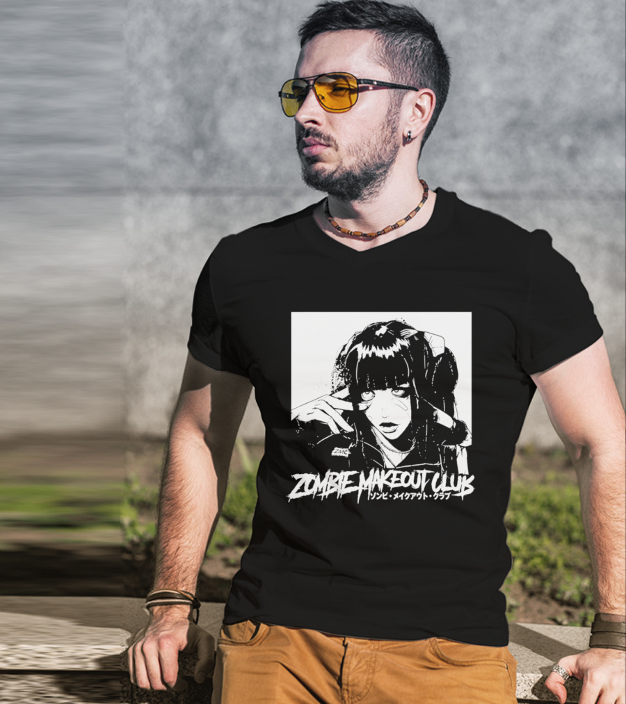 Zombie Makeout Club Manga Style Art Japanese T-Shirt