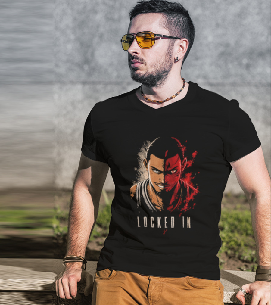 Jujutsu Kaisen San Antonio Spurs Victor Wembanyama Locked T-Shirt