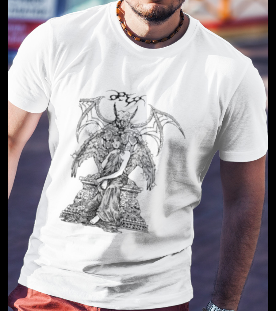 8Thwndr Gargoyle Winged Creature T-Shirt