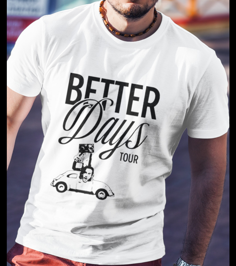 Better Days Tour Vintage Car Graphic Benjamin Ingrosso T-Shirt