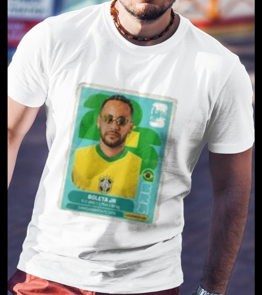 Boleta Jr 2023 Caracas Esporte Público Brasileira T-Shirt