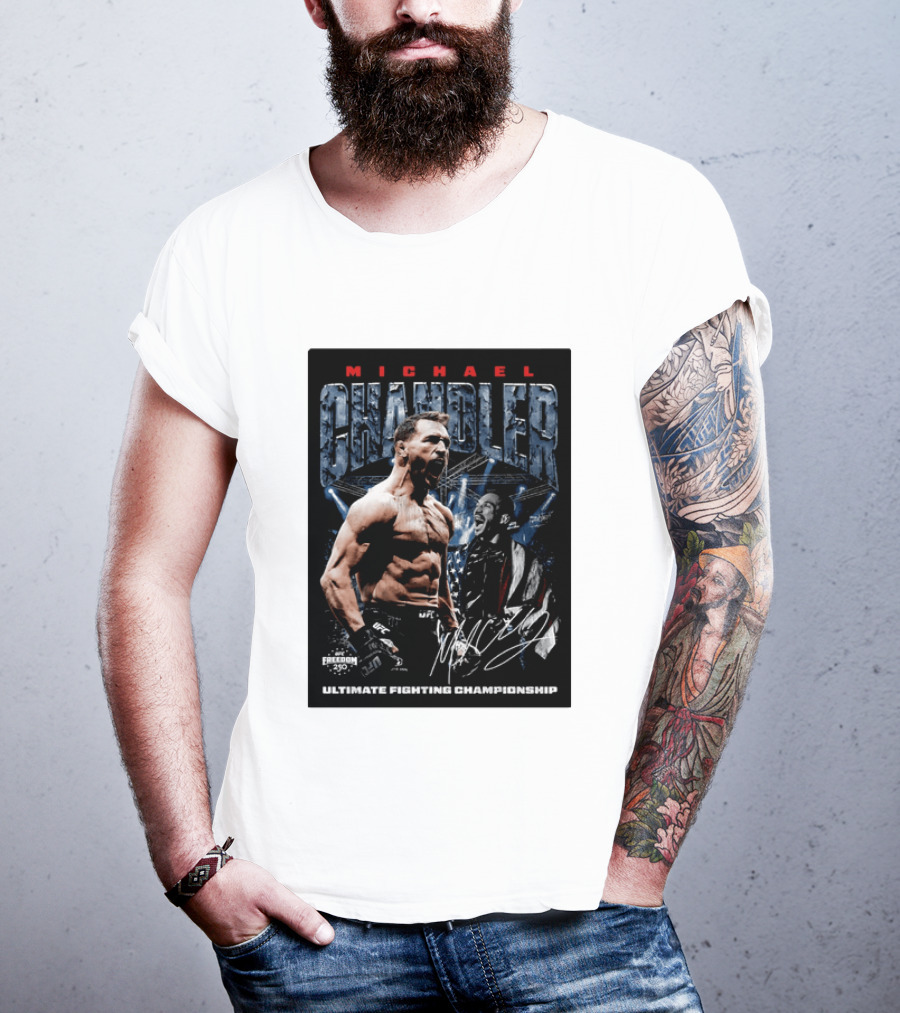 Michael Chandler UFC Ultimate Fighting Championship Freedom 250 T-Shirt