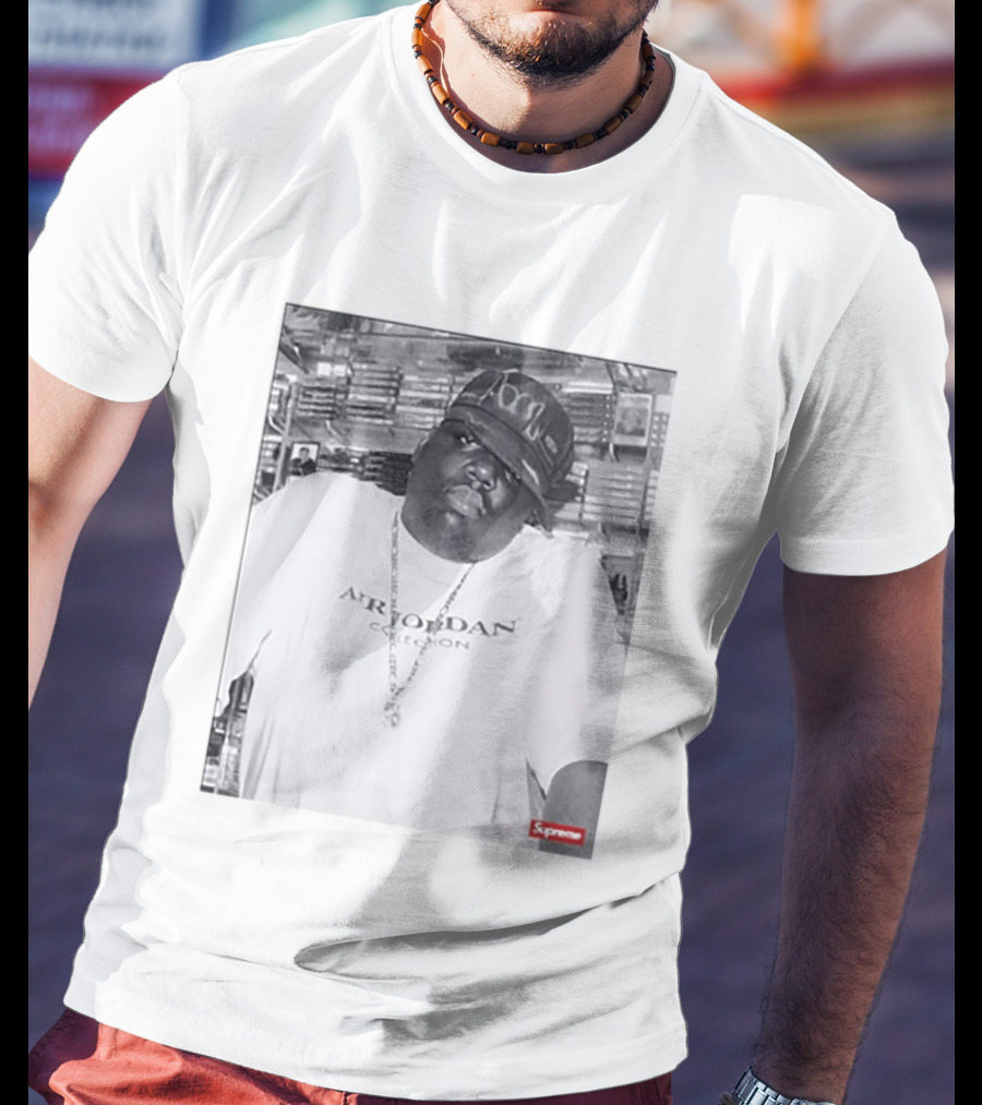 Air Jordan Collection Biggie Supreme Retro Declan Rice Arsenal T-Shirt