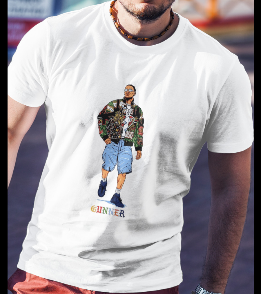 Shai Gilgeous Alexander OKC Thunder Championship Gunner MVP T-Shirt