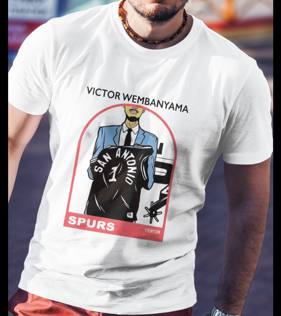 Victor Wembanyama San Antonio Spurs Number 1 T-Shirt