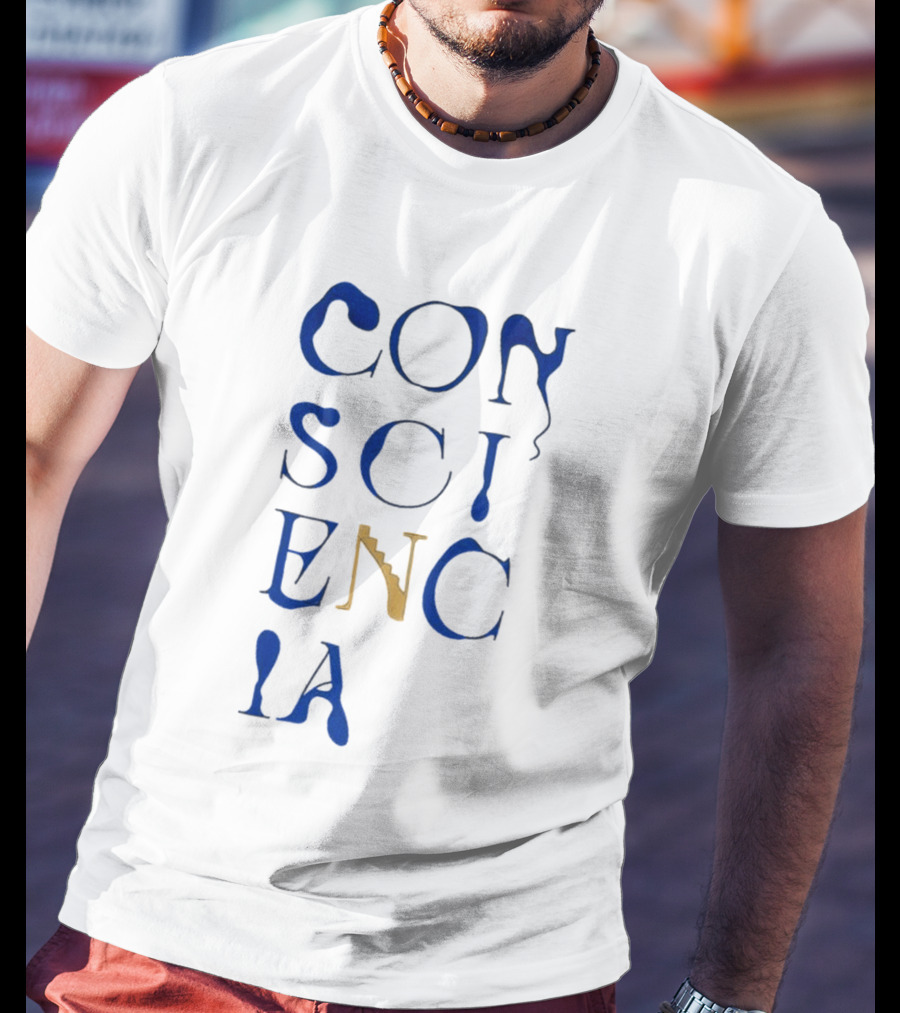 Tomorrowland Consciencia Stairs Dripping Font T-Shirt