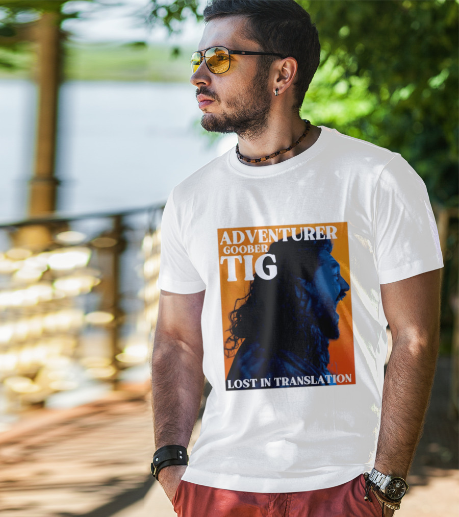 Adventurer Goober Tig Lost In Translation Vibrant Profile T-Shirt