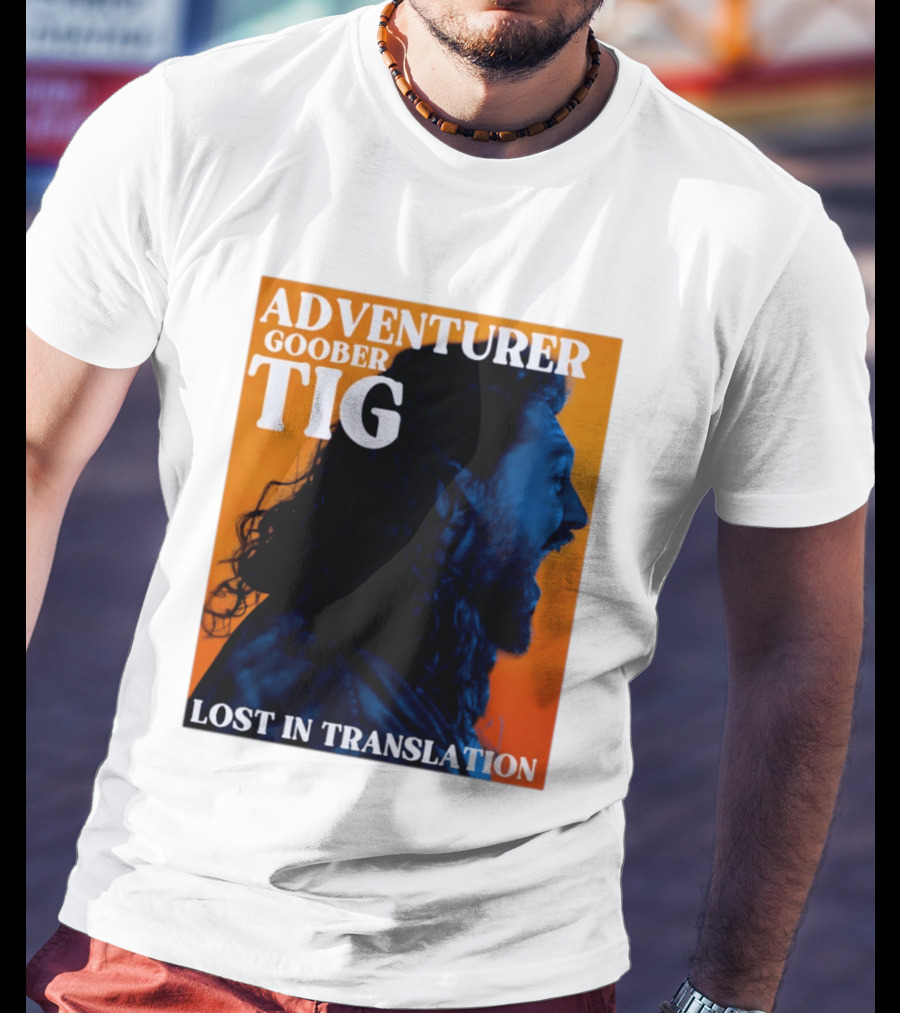 Adventurer Goober Tig Lost In Translation Vibrant Profile T-Shirt