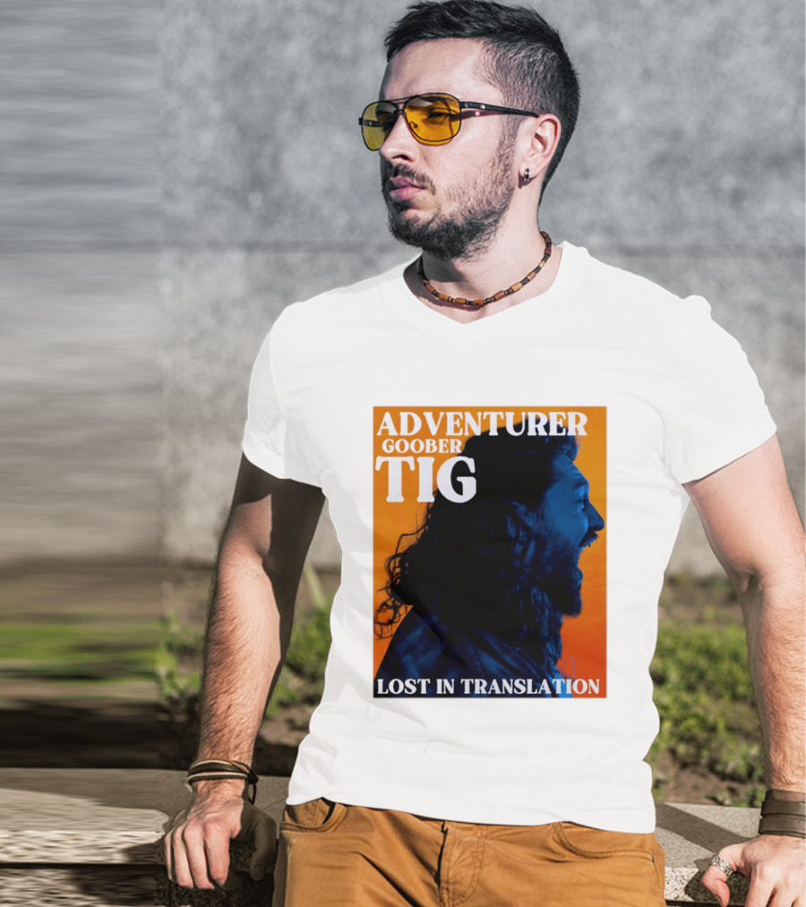 Adventurer Goober Tig Lost In Translation Vibrant Profile T-Shirt