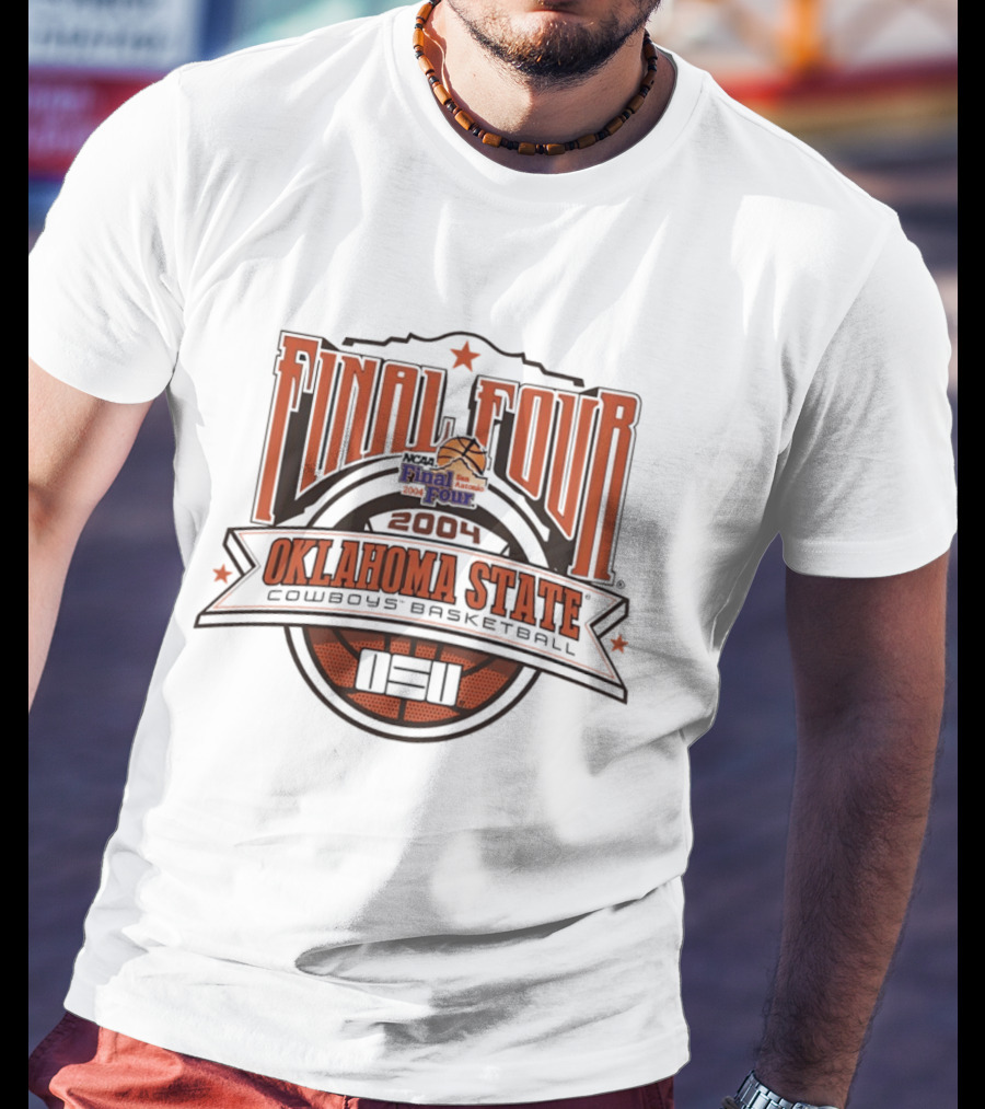 Oklahoma State Cowboys Basketball Final Four 2004 NCAA Tournament OSU T-Shirt