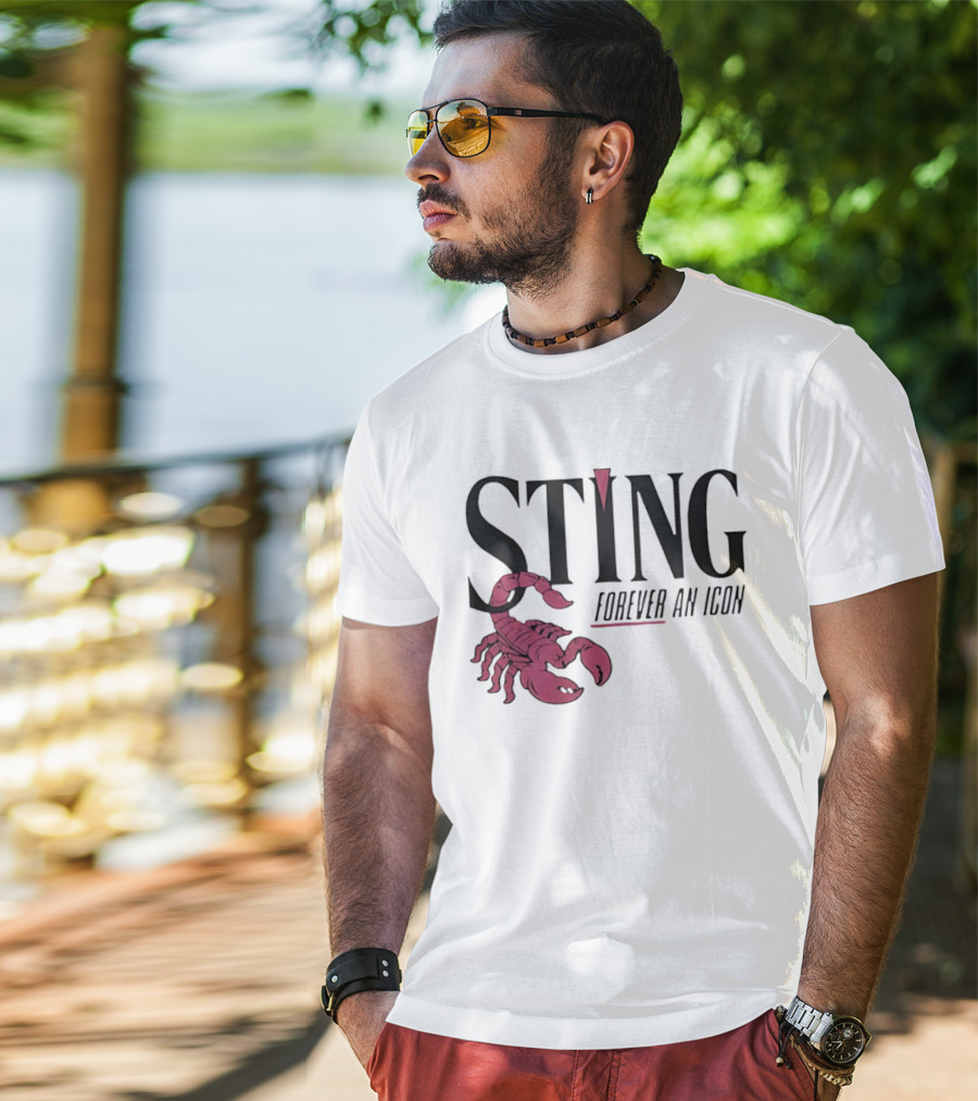 STING Forever An Icon Scorpion T-Shirt