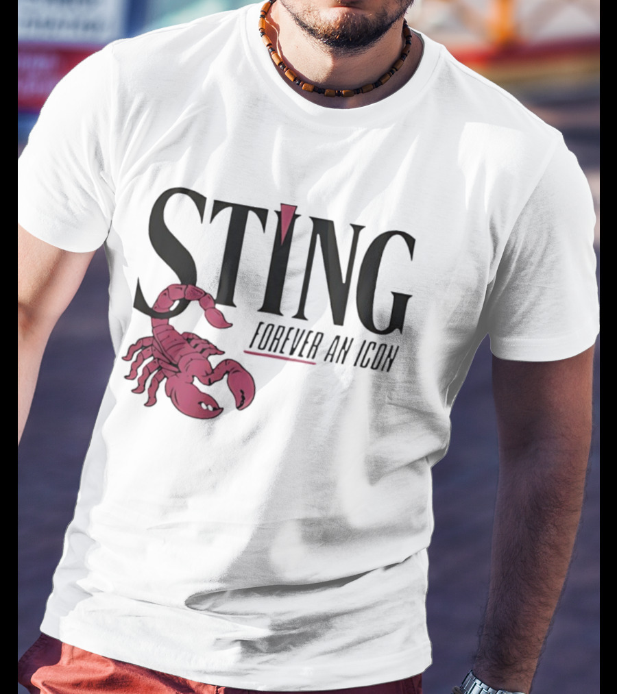 STING Forever An Icon Scorpion T-Shirt