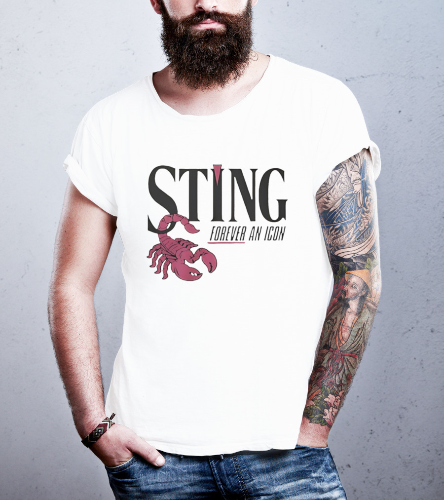 STING Forever An Icon Scorpion T-Shirt