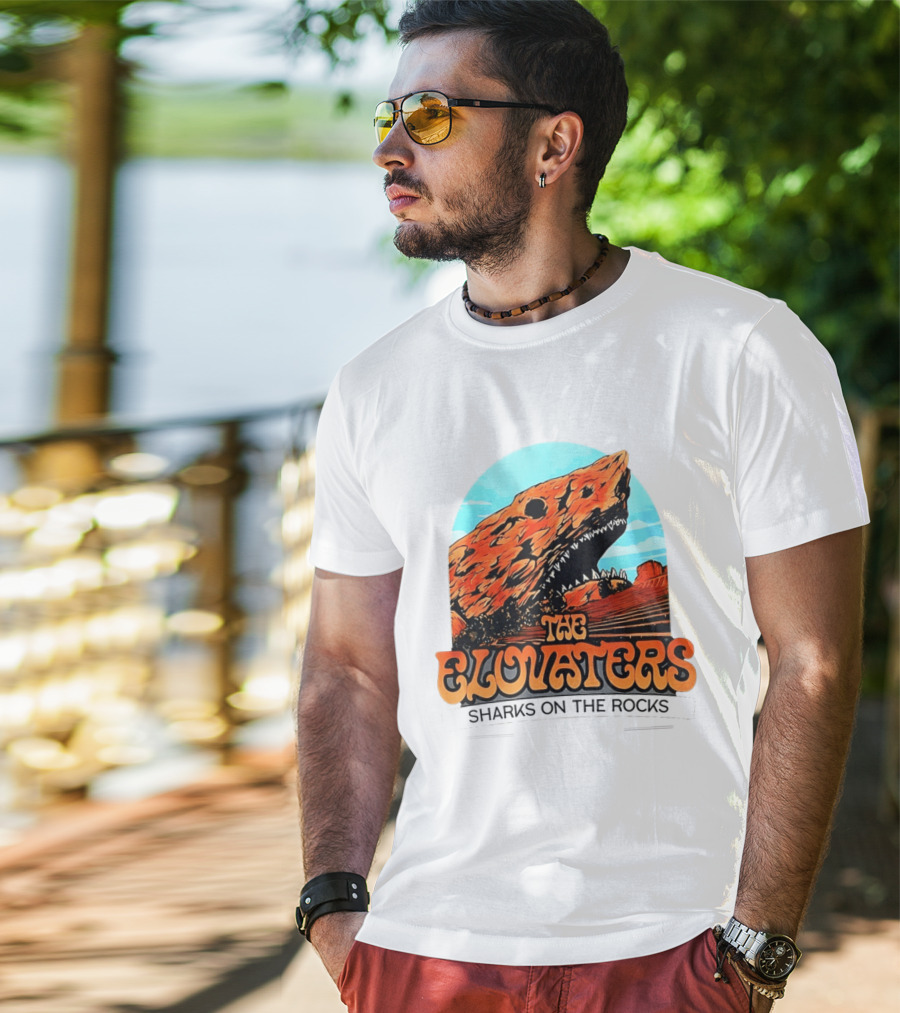 The Elovaters Sharks On The Rocks Red Rocks Amphitheatre Morrison Co May 2026 T-Shirt