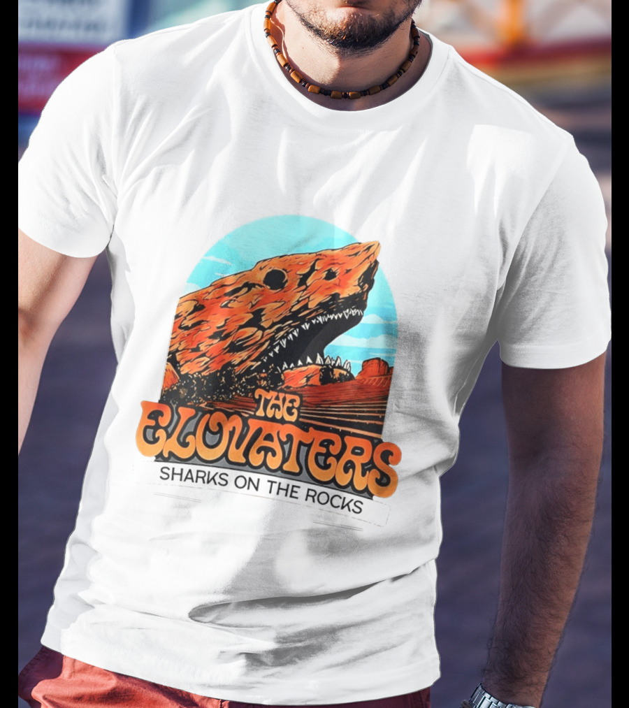 The Elovaters Sharks On The Rocks Red Rocks Amphitheatre Morrison Co May 2026 T-Shirt