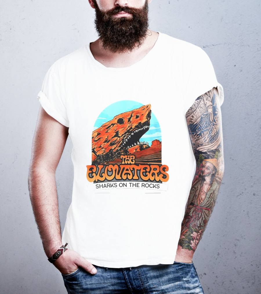 The Elovaters Sharks On The Rocks Red Rocks Amphitheatre Morrison Co May 2026 T-Shirt