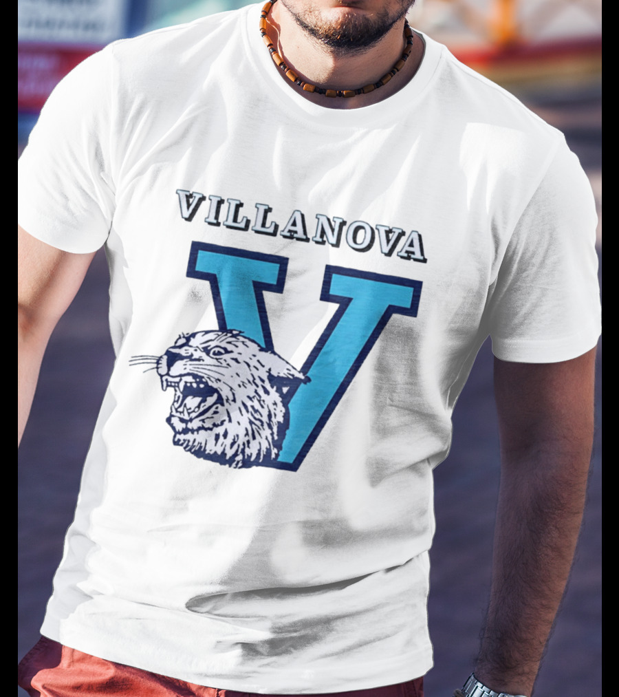 Villanova Wildcats Basketball V Logo 2026 T-Shirt
