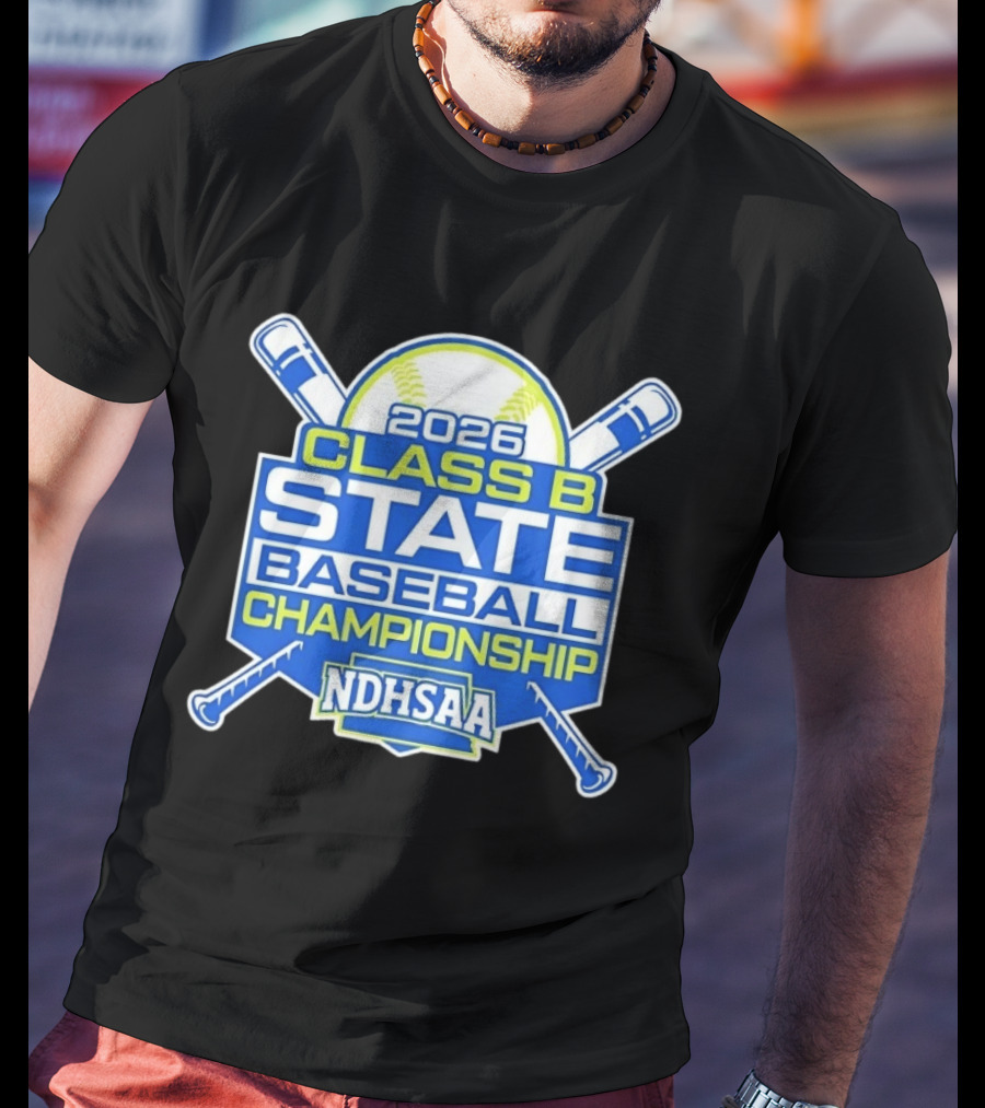 2026 NDHSAA Class B State Baseball Championship Merchandise T-Shirt