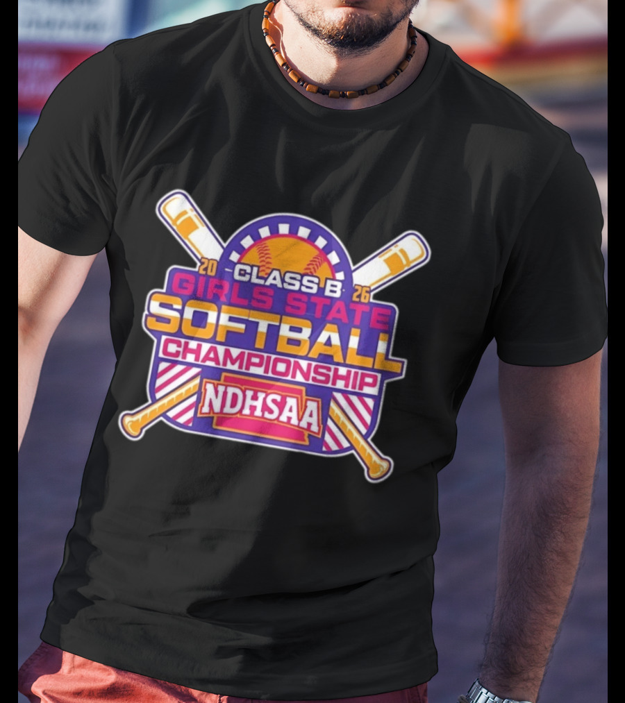 NDHSAA Class B Girls State Softball Championship 2026 T-Shirt