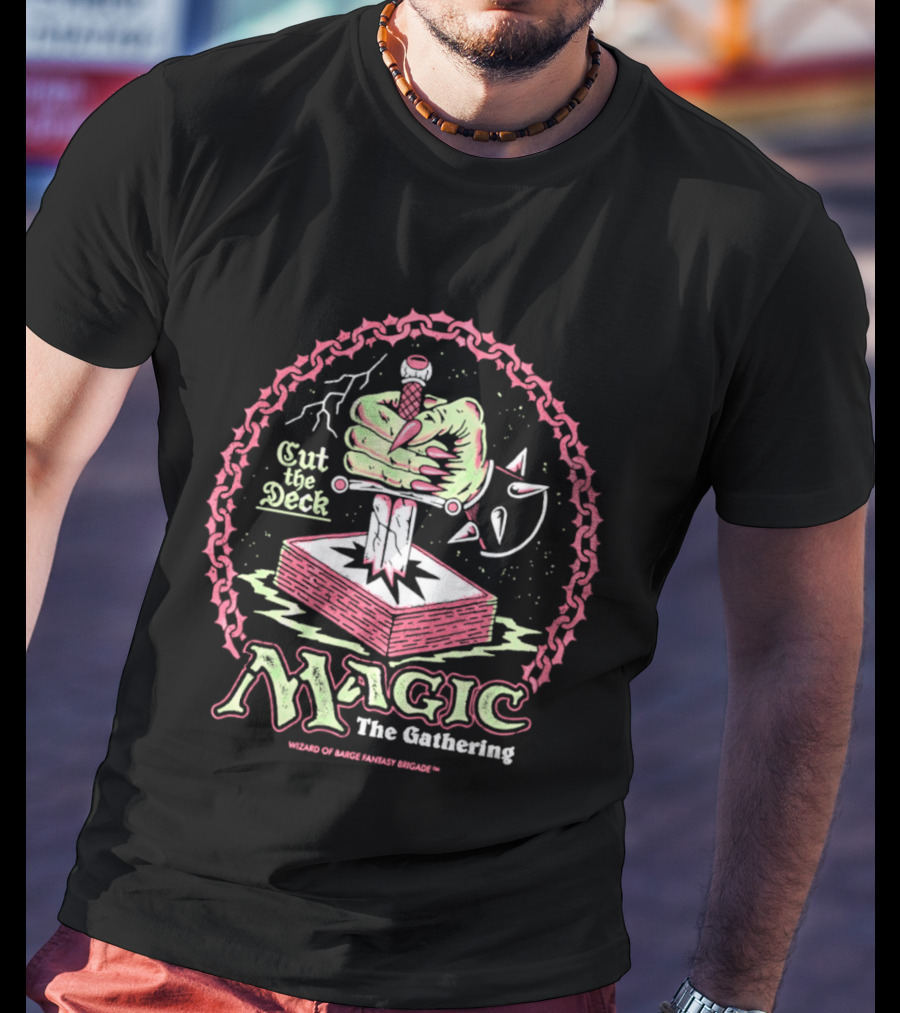 Cut The Deck Magic The Gathering Wizards Of The Coast T-Shirt