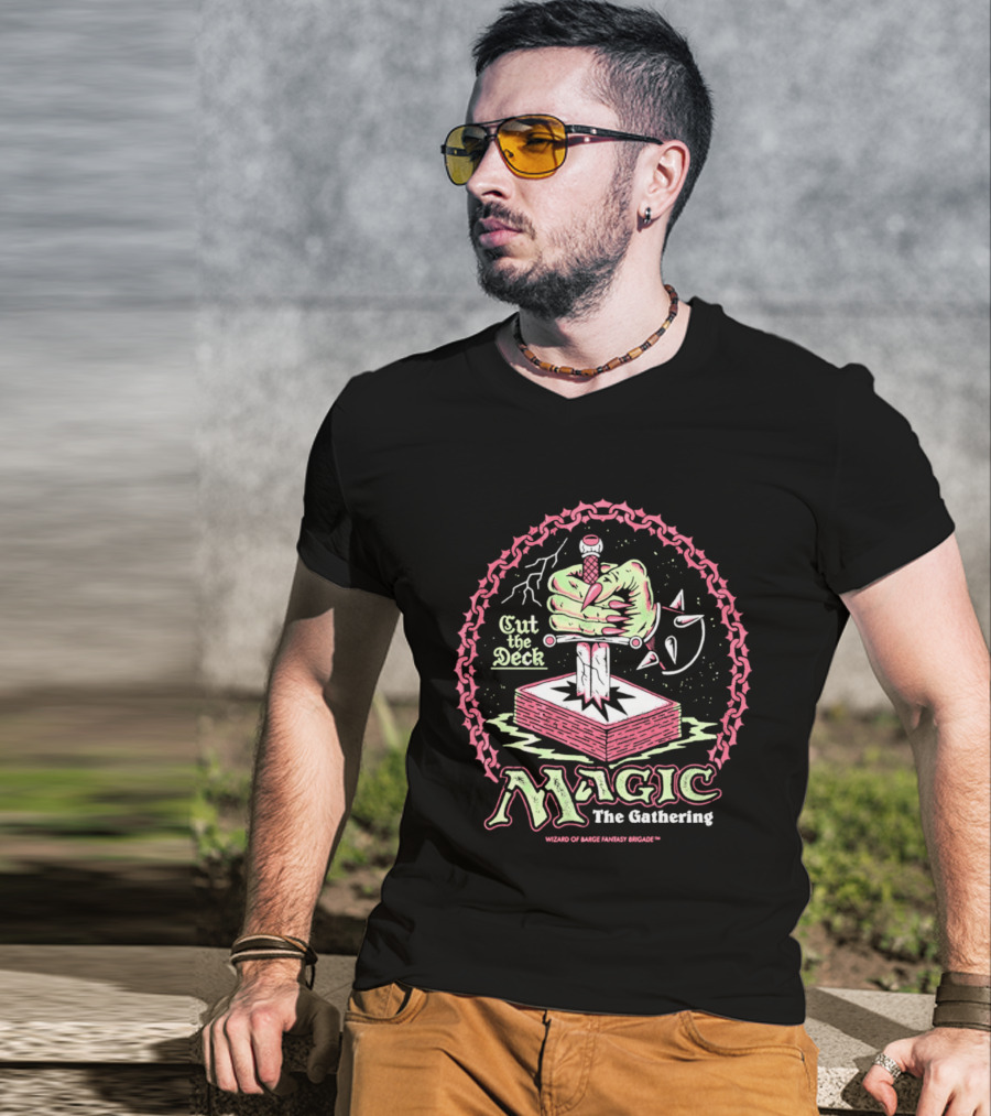 Cut The Deck Magic The Gathering Wizards Of The Coast T-Shirt