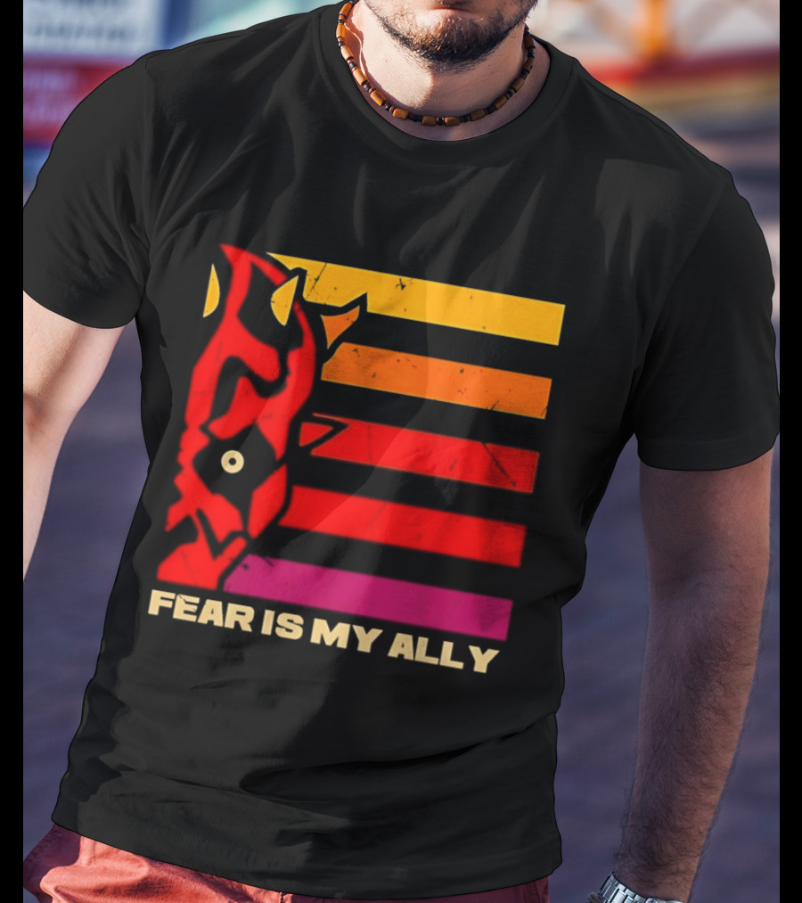 Darth Maul Fear Is My Ally Star Wars T-Shirt