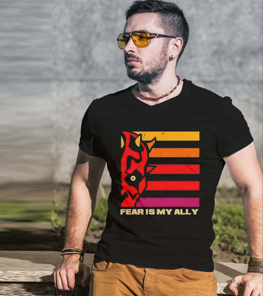 Darth Maul Fear Is My Ally Star Wars T-Shirt