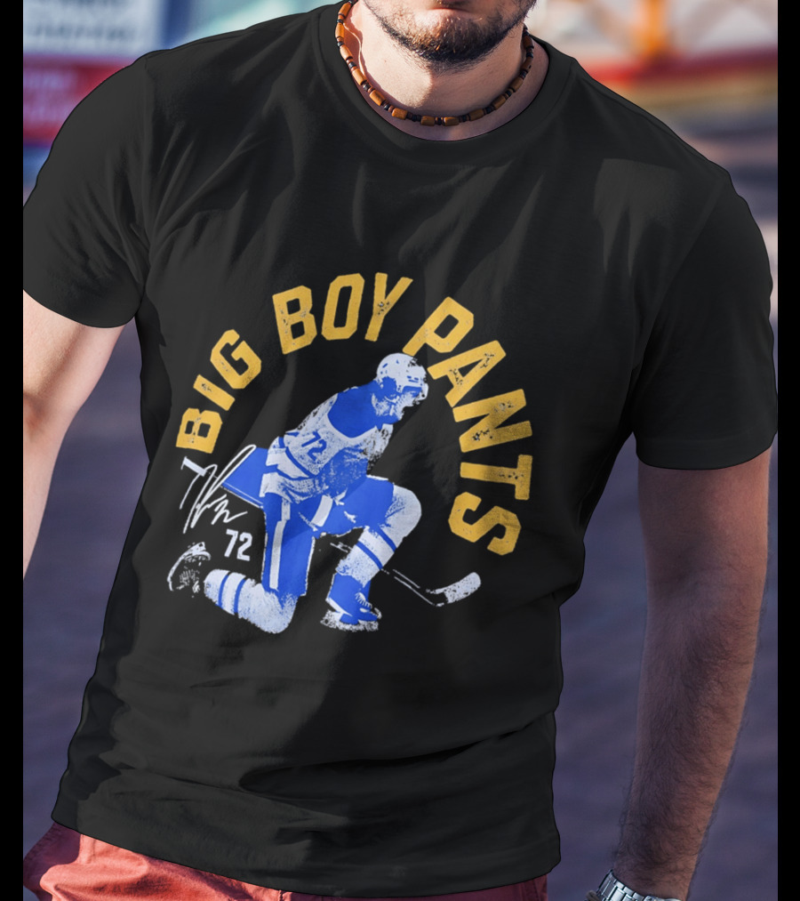 Buffalo Sabres Tage Thompson Big Boy Pants 72 Hockey T-Shirt