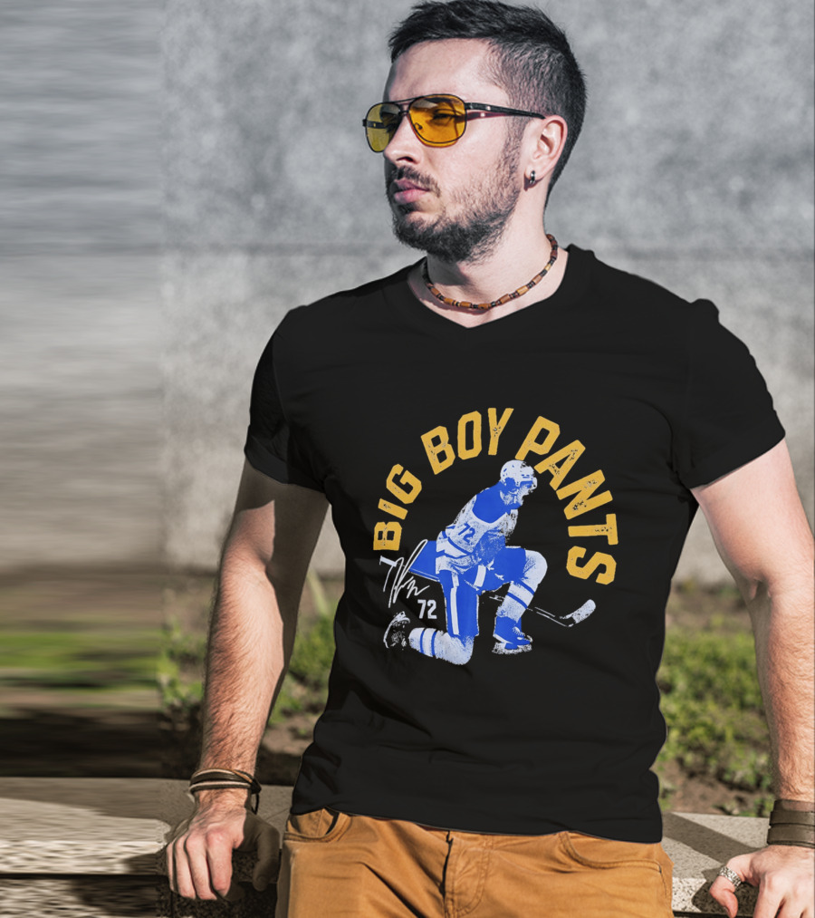 Buffalo Sabres Tage Thompson Big Boy Pants 72 Hockey T-Shirt