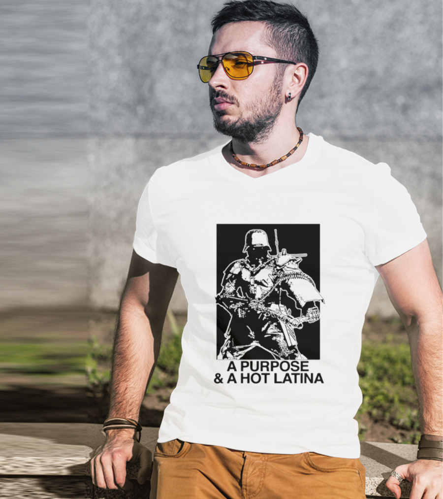Kerberos Panzer Cops A Purpose And A Hot Latina T-Shirt