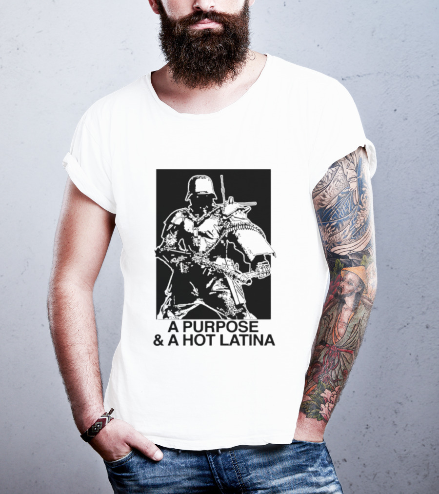 Kerberos Panzer Cops A Purpose And A Hot Latina T-Shirt