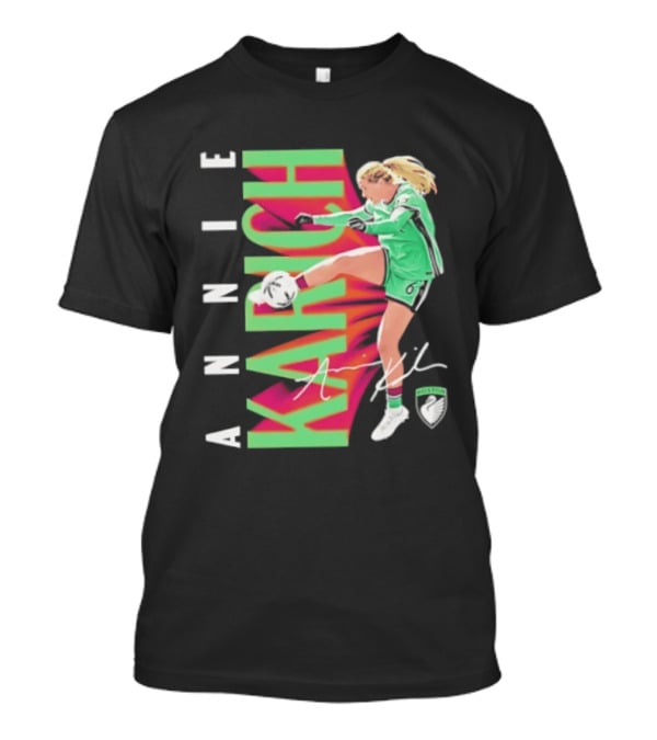 Annie Karich Legacy FC Soccer Player Action T-Shirt