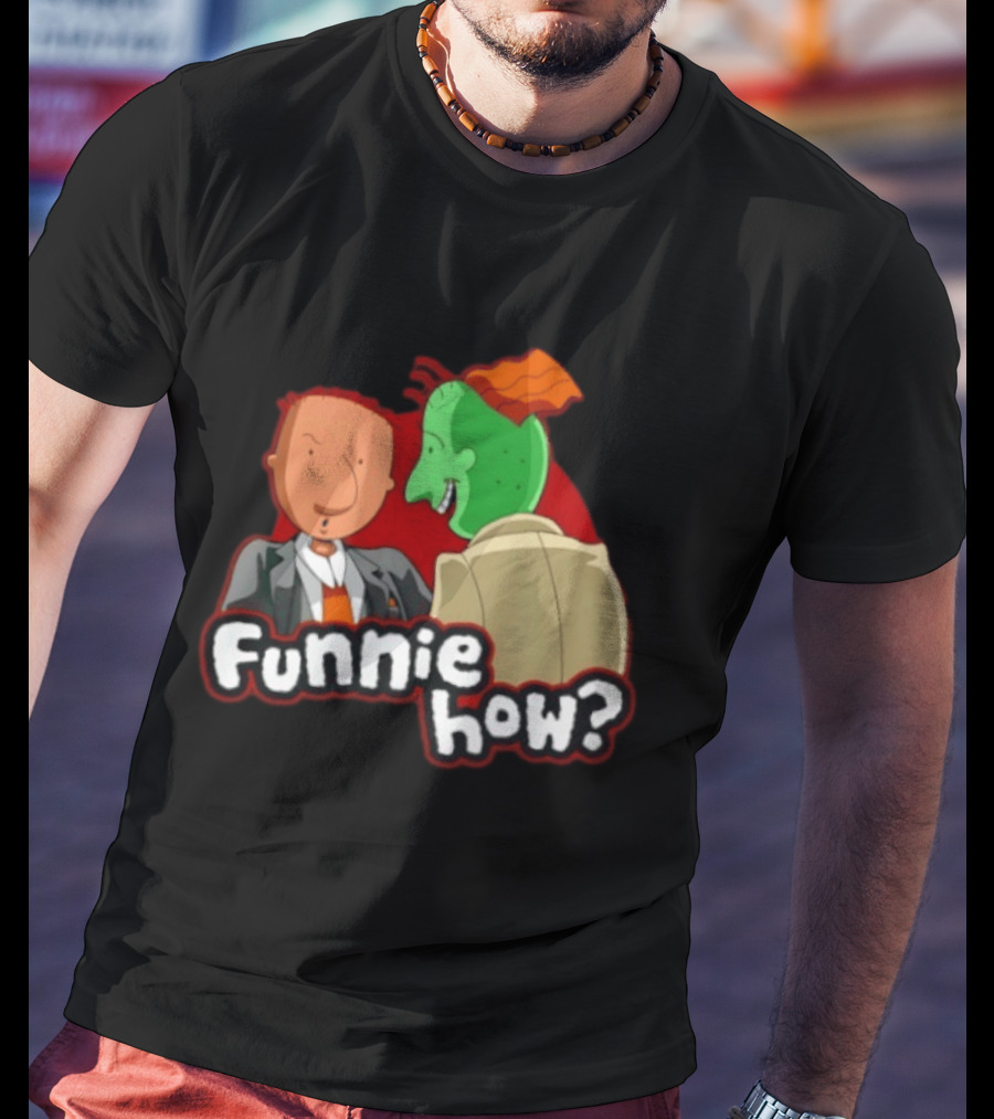 Doug Funnie Funny How Animated Series Characters Meeting T-Shirt